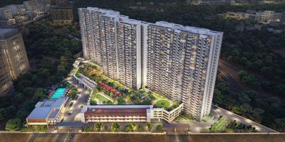 Image of 1012 Sq.ft 2 BHK Apartment / Flat for sale in Mahindra Citadel Tower L, Chinchwad, Pune for Rs. 10100000