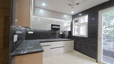 Kitchen Image of 1800 Sq.ft 3 BHK Builder Floor for rent in Hauz Khas New Delhi for Rs. 220000