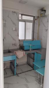 Kitchen Image of 550 Sq.ft 1 BHK Apartment / Flat for rent in Dotom Isle , Malad West Mumbai for Rs. 36500