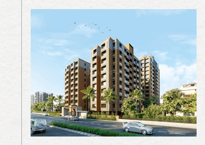 Image of 1910 Sq.ft 3 BHK Apartment / Flat for sale in Excel Vivekanand Arise, Satellite, Ahmedabad for Rs. 17000000