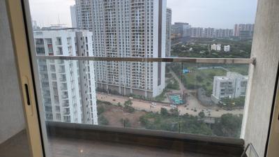 Balcony Image of 1350 Sq.ft 3 BHK Apartment / Flat for rent in VJ Yashwin Orizzonte Phase 1, Chokhi Dhani Pune for Rs. 50000