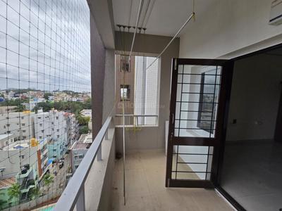Balcony Image of 2191 Sq.ft 3 BHK Apartment / Flat for rent in Vaishnavi Splendour, Armane Nagar Bengaluru for Rs. 135000