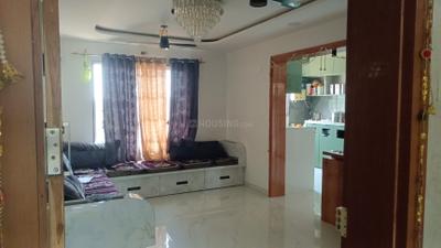 Living Room Image of 1060 Sq.ft 3 BHK Apartment / Flat for rent in Vishwakarma Heights, Kanchanwadi Aurangabad for Rs. 40000