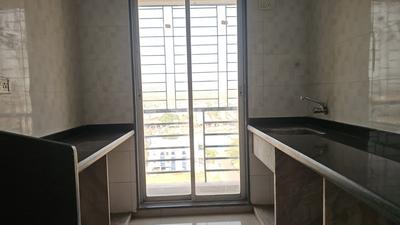 Kitchen Image of 660 Sq.ft 1 BHK Apartment / Flat for rent in Bhagwati Neelkanth Heights, Kalamboli Navi Mumbai for Rs. 18000