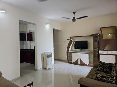 Living Room Image of 955 Sq.ft 2 BHK Apartment / Flat for rent in Ravinanda Skylights, Wagholi Pune for Rs. 25000