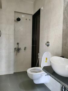 Common Bathroom Image of 650 Sq.ft 1 BHK Apartment / Flat for sale in Vihang Valley, Kasarvadavali Thane for Rs. 6700000