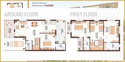 Floor Plan Image of 1575 Sq.ft 3.5 BHK Independent House for sale in Kasindra Ahmedabad for Rs. 9500000