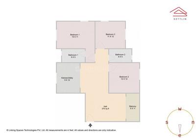 Image of 1520 Sq.ft 3 BHK Apartment / Flat for sale in Sattva Divinity by Sattva Group, RR Nagar, Bengaluru for Rs. 28500000