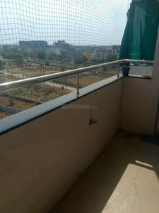 Balcony Image of 680 Sq.ft 1 BHK Apartment / Flat for rent in Bicholi Hapsi Indore for Rs. 9000