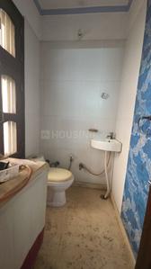 Bathroom Image of 400 Sq.ft 1 BHK Builder Floor for rent in Pitampura New Delhi for Rs. 24000