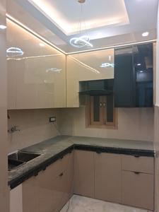 Kitchen Image of 900 Sq.ft 3 BHK Builder Floor for rent in Nawada New Delhi for Rs. 27580
