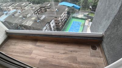Balcony Image of 700 Sq.ft 1 BHK Apartment / Flat for rent in Ashar Arize, Kalwa Thane for Rs. 27000