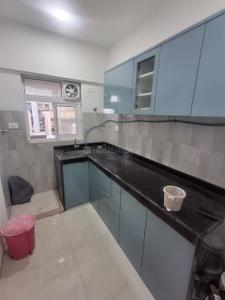 Kitchen Image of 600 Sq.ft 1.5 BHK Apartment / Flat for rent in Nandivardhan Fortuna Blue, Lower Parel Mumbai for Rs. 98000