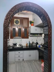 Kitchen Image of 1800 Sq.ft 3 BHK Builder Floor for sale in Tri Nagar New Delhi for Rs. 18000000