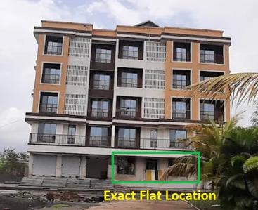Image of 451 Sq.ft 1 BHK Apartment / Flat for sale in Bhavani Darshan, Palghar, Mumbai for Rs. 1900000