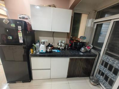 Kitchen Image of 1200 Sq.ft 2.5 BHK Apartment / Flat for sale in Wadhwa Elite Solitaire 16, Thane West Thane for Rs. 15900000