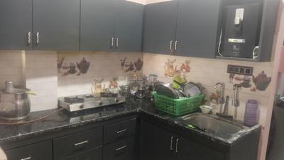 Kitchen Image of 500 Sq.ft 2 BHK Independent House for sale in Nagar Nigam Colony Dewas for Rs. 315000