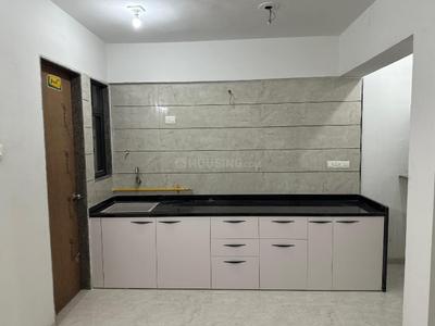 Kitchen Image of 2408 Sq.ft 4 BHK Apartment / Flat for rent in Gopinath Skywalk Arena, Vaishno Devi Circle Ahmedabad for Rs. 45000