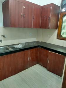 Kitchen Image of 1100 Sq.ft 2 BHK Builder Floor for rent in Gomti Nagar Lucknow for Rs. 17500