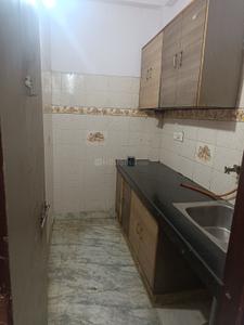Kitchen Image of 550 Sq.ft 1 BHK Independent House for rent in Neb Sarai New Delhi for Rs. 11000