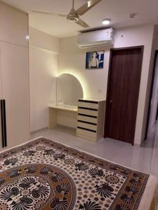 Bedroom Image of 1350 Sq.ft 2 BHK Apartment / Flat for rent in Clover Watergardens, Kalyani Nagar Pune for Rs. 55000