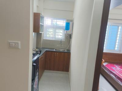 Kitchen Image of 600 Sq.ft 1 BHK Independent House for rent in BTM Layout Bengaluru for Rs. 25000