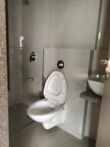 Common Bathroom Image of 850 Sq.ft 2 BHK Apartment / Flat for sale in Gurukrupa Marina Enclave by Gurukrupa Group, Malad West Mumbai for Rs. 16400000