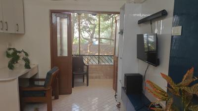 Living Room Image of 600 Sq.ft 1 BHK Apartment / Flat for rent in Meera Nagar Garden, Koregaon Park Pune for Rs. 38000
