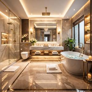 Bathroom Image of 958 Sq.ft 2 BHK Apartment / Flat for sale in Mahim Mumbai for Rs. 40000000