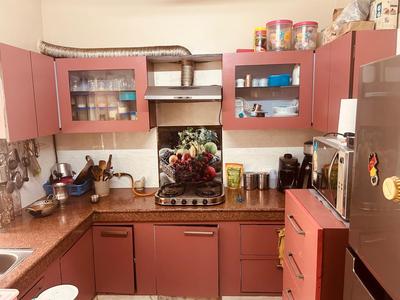 Kitchen Image of 1200 Sq.ft 2 BHK Builder Floor for rent in New Friends Colony New Delhi for Rs. 37000