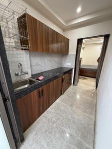 Kitchen Image of 900 Sq.ft 1 BHK Builder Floor for rent in DLF Independent Floors, DLF Phase 3 Gurgaon for Rs. 30000