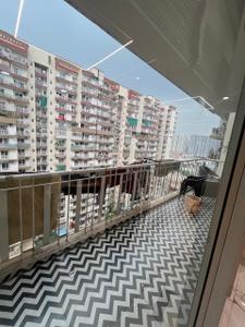 Balcony Image of 1994 Sq.ft 4 BHK Apartment / Flat for rent in Fusion Homes, Noida Extension Greater Noida for Rs. 35000