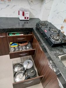 Kitchen Image of 650 Sq.ft 2 BHK Apartment / Flat for rent in TCG The Cliff Garden Apartments, Hinjawadi Phase 3 Pune for Rs. 28000