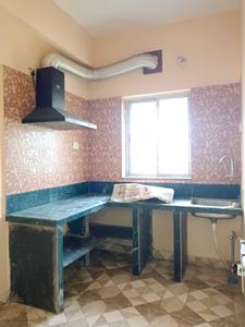 Kitchen Image of 1200 Sq.ft 3 BHK Builder Floor for rent in Eastern Park, Santoshpur Kolkata for Rs. 22000