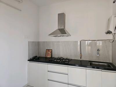 Kitchen Image of 1001 Sq.ft 2 BHK Apartment / Flat for rent in Manhattan, Charholi Budruk Pune for Rs. 24000