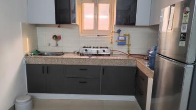 Kitchen Image of 450 Sq.ft 1 BHK Apartment / Flat for rent in ROF Amaltas, Sector 92 Gurgaon for Rs. 20500