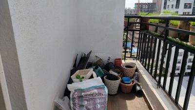 Balcony Image of 850 Sq.ft 2 BHK Apartment / Flat for rent in Sree Little Hearts, Undri Pune for Rs. 23000