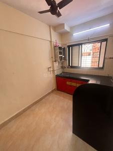 Kitchen Image of 550 Sq.ft 1 BHK Apartment / Flat for rent in Patel Harshad Park, Thane West Thane for Rs. 26000