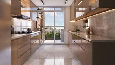 Kitchen Image of 3175 Sq.ft 4 BHK Apartment / Flat for sale in Kolte Patil 24K Sereno, Baner Pune for Rs. 37500000