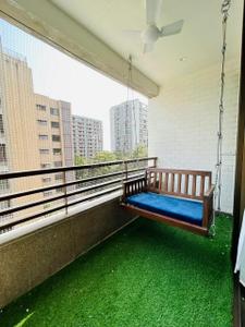 Balcony Image of 2000 Sq.ft 3 BHK Apartment / Flat for rent in Shilaj Ahmedabad for Rs. 60060