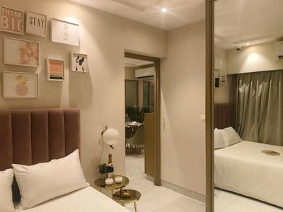 Bedroom Image of 639 Sq.ft 1 BHK Apartment / Flat for sale in Runwal Garden City Cluster 11 Tower 1 2, Dombivli East Thane for Rs. 4550000