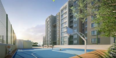 Image of 812 Sq.ft 3 BHK Apartment / Flat for sale in Urban Vista, Chinar Park, Kolkata for Rs. 7600000