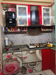 Kitchen Image of 650 Sq.ft 2 BHK Apartment / Flat for sale in Behala Kolkata for Rs. 3000000
