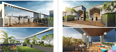 Image of 986 Sq.ft 2 BHK Apartment / Flat for sale in Global Platinum City Light, Moshi, Pune for Rs. 5600000