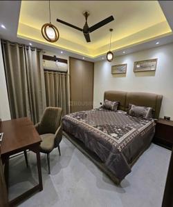 Bedroom Image of 720 Sq.ft 1 BHK Builder Floor for rent in Saket New Delhi for Rs. 25000