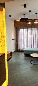 Living Room Image of 1200 Sq.ft 2 BHK Apartment / Flat for rent in S2N Orchid Harmony, Palanpur Surat for Rs. 35000