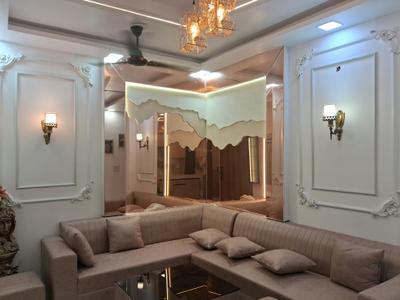 Living Room Image of 850 Sq.ft 3 BHK Builder Floor for sale in Dwarka Mor New Delhi for Rs. 6000000