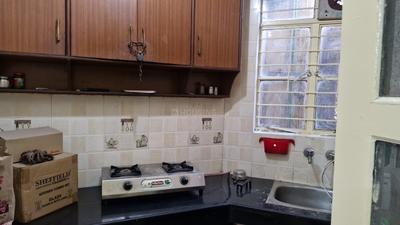 Kitchen Image of 550 Sq.ft 1 BHK Apartment / Flat for rent in Sector 14 Dwarka New Delhi for Rs. 26000
