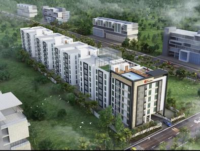 Image of 1340 Sq.ft 3 BHK Apartment / Flat for sale in Gowra Urban Winds, Kismatpur, Hyderabad for Rs. 8700000