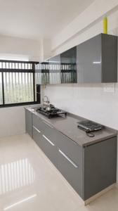 Kitchen Image of 1700 Sq.ft 3 BHK Apartment / Flat for rent in Samraat AmOzon, Gangapur Nashik for Rs. 45000